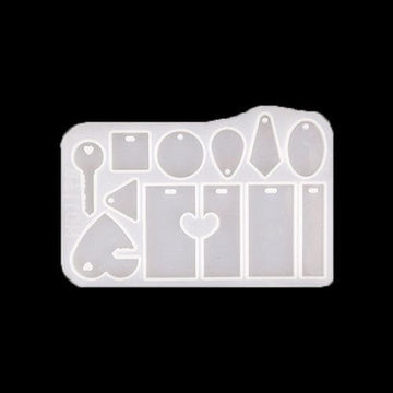 My Store Silicon Mould 12 IN 1 PENDANT MOULD
