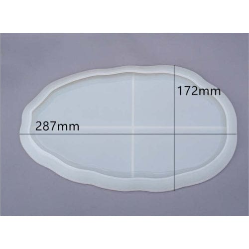 My Store Silicon Mould OVAL TRINKET TRAY MOULD