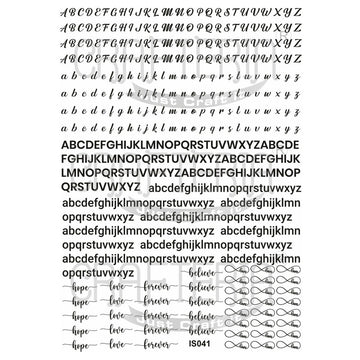 Insert Sheet (Transparent Sheet) IS041