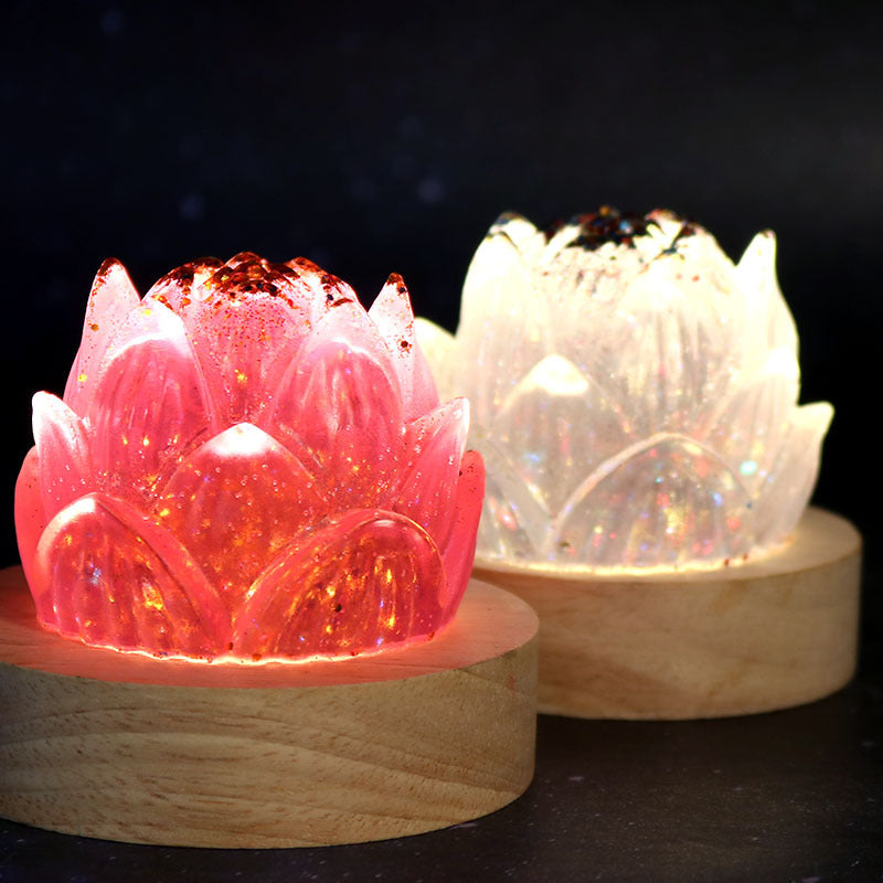 3D Lotus Candle Mould