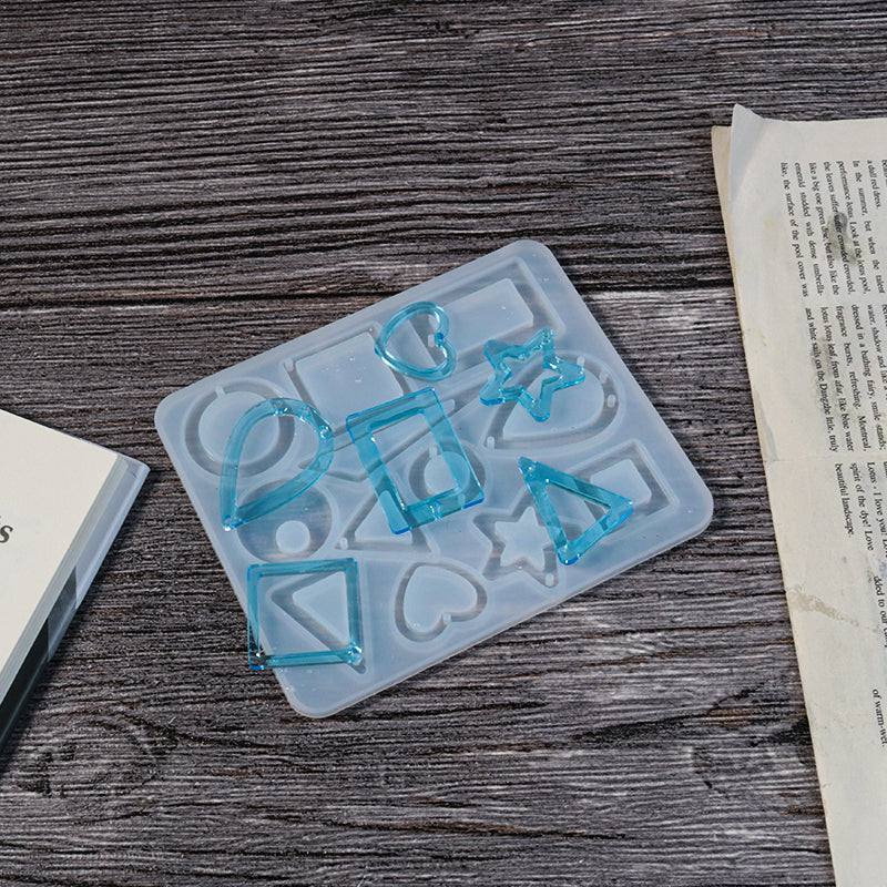 12 Cavity Jewellery Pendant & Keychain Mould