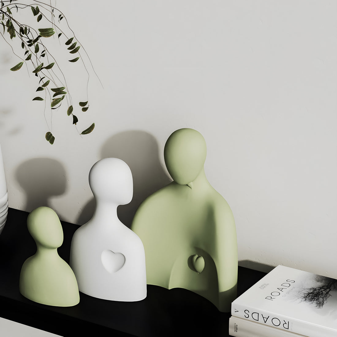 My Store Silicon Mould Family Statue Showpiece Mould