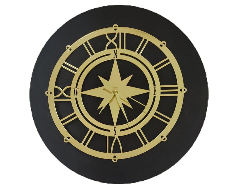 My Store ACRYLIC CUTOUT GOLD CLOCK ACRYLIC CUTOUT 021