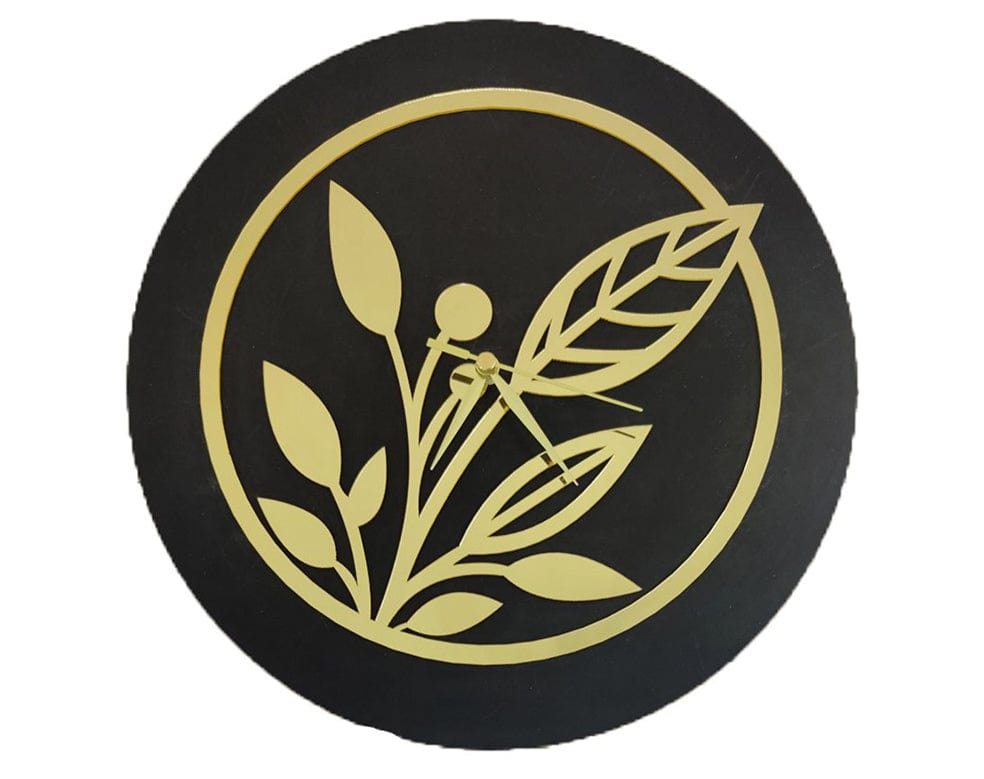 My Store ACRYLIC CUTOUT GOLD CLOCK ACRYLIC CUTOUT 027