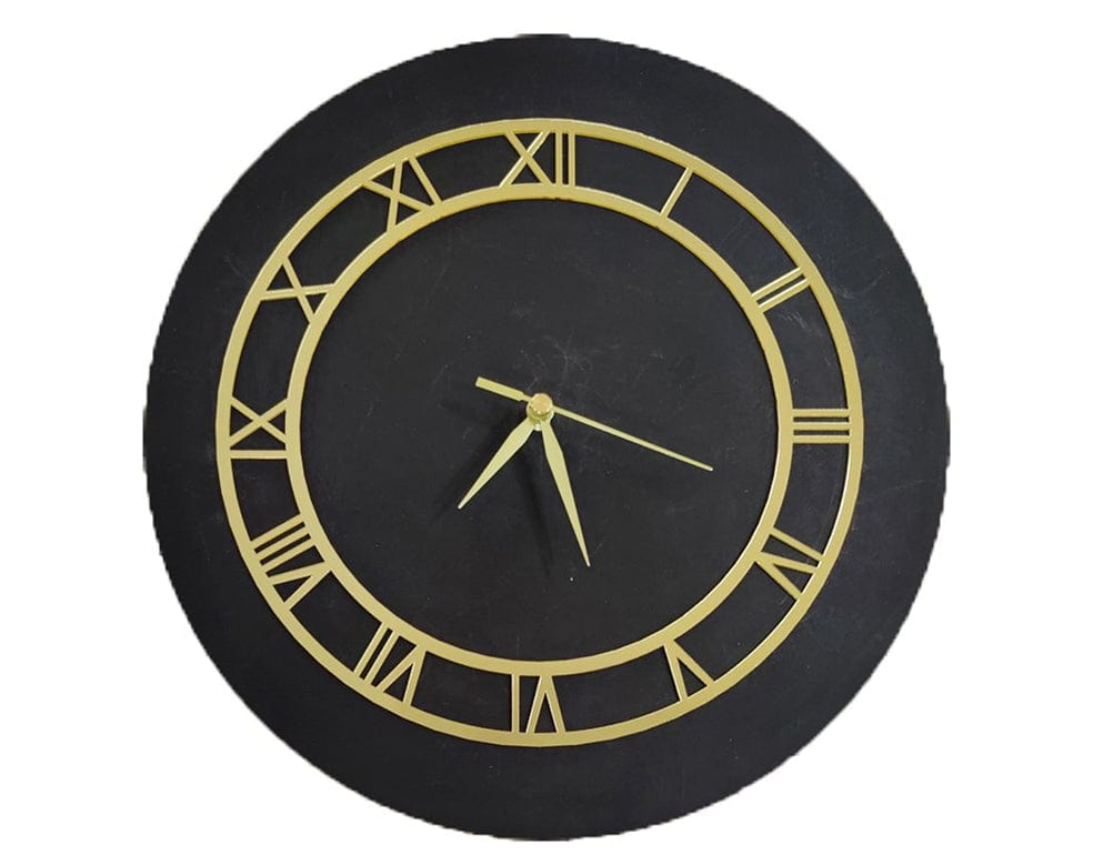 My Store ACRYLIC CUTOUT GOLD CLOCK ACRYLIC CUTOUT 033