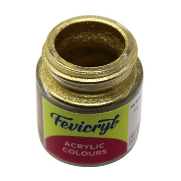 Crafteria Gold Acrylic Metallic Powder Colour 5Gram