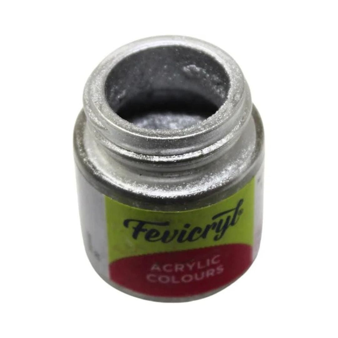 Crafteria Silver Acrylic Metallic Powder Colour 5Gram
