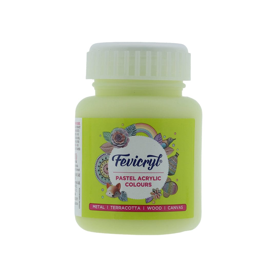 Crafteria Mint Green Fevicryl Pastel Acrylic Colour 100Ml