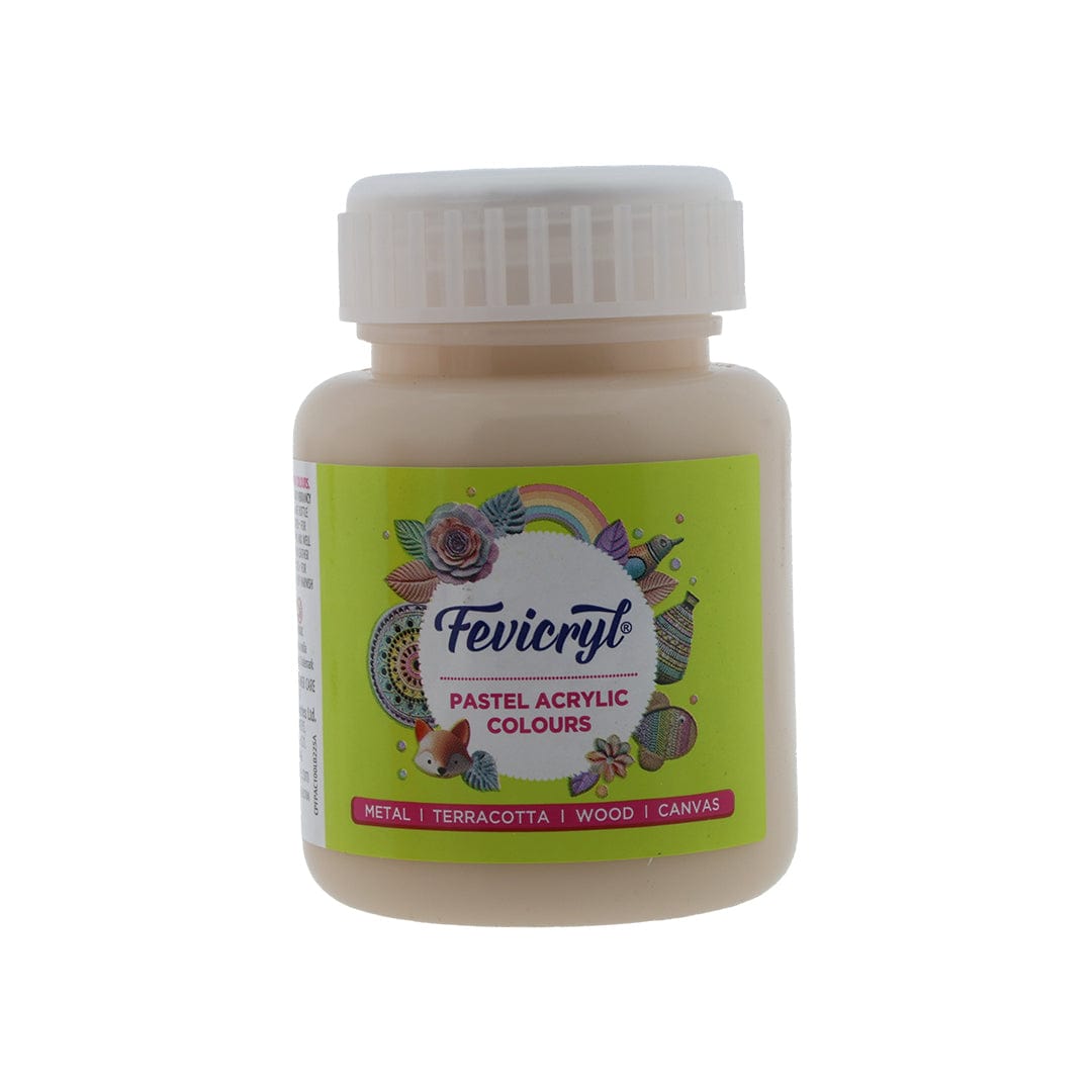 Crafteria Cappucino Brown Fevicryl Pastel Acrylic Colour 100Ml