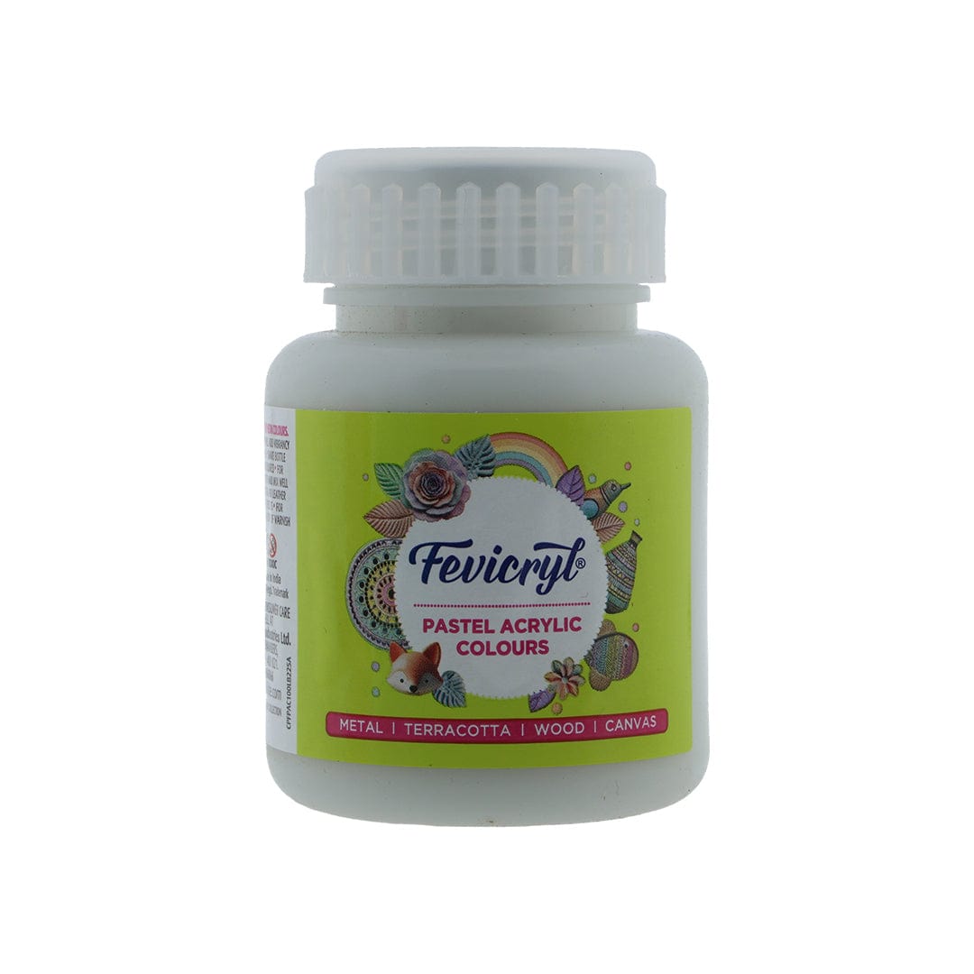Crafteria Ash Grey Fevicryl Pastel Acrylic Colour 100Ml
