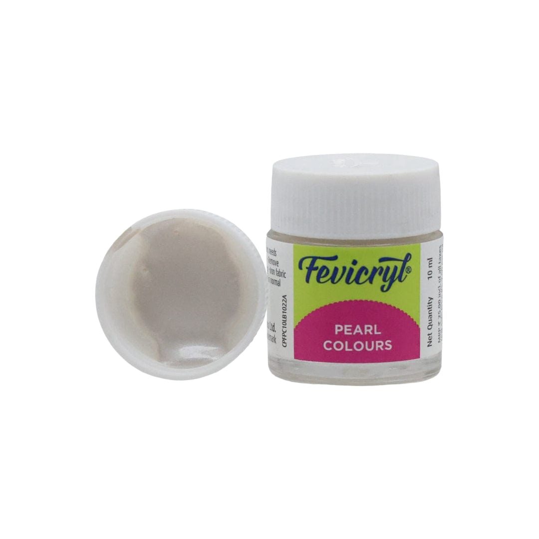 Pidilite White Pidilite Fevicryl Acrylic Colours Pearl 10ml