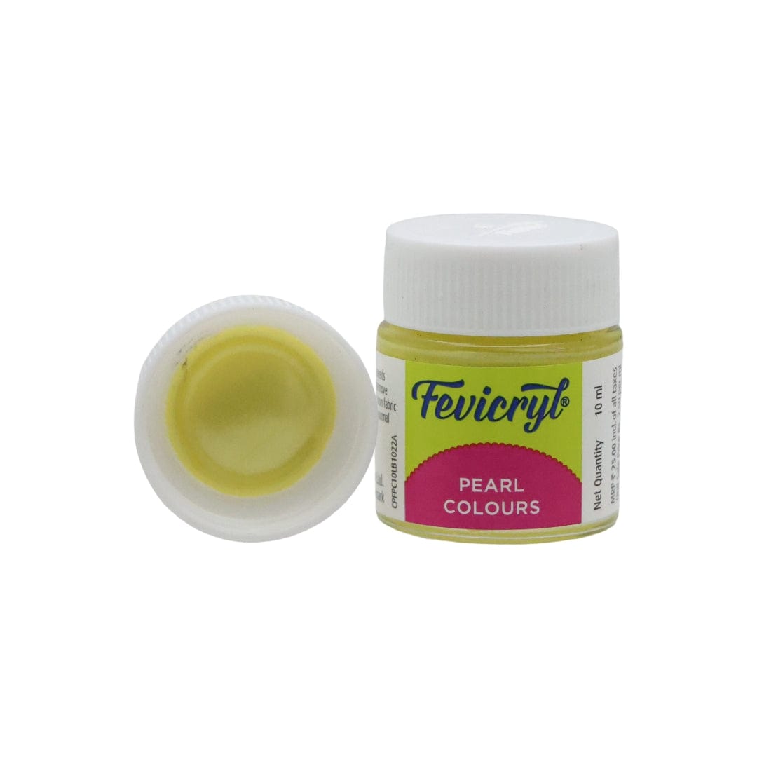 Pidilite White Pidilite Fevicryl Acrylic Colours Pearl 10ml