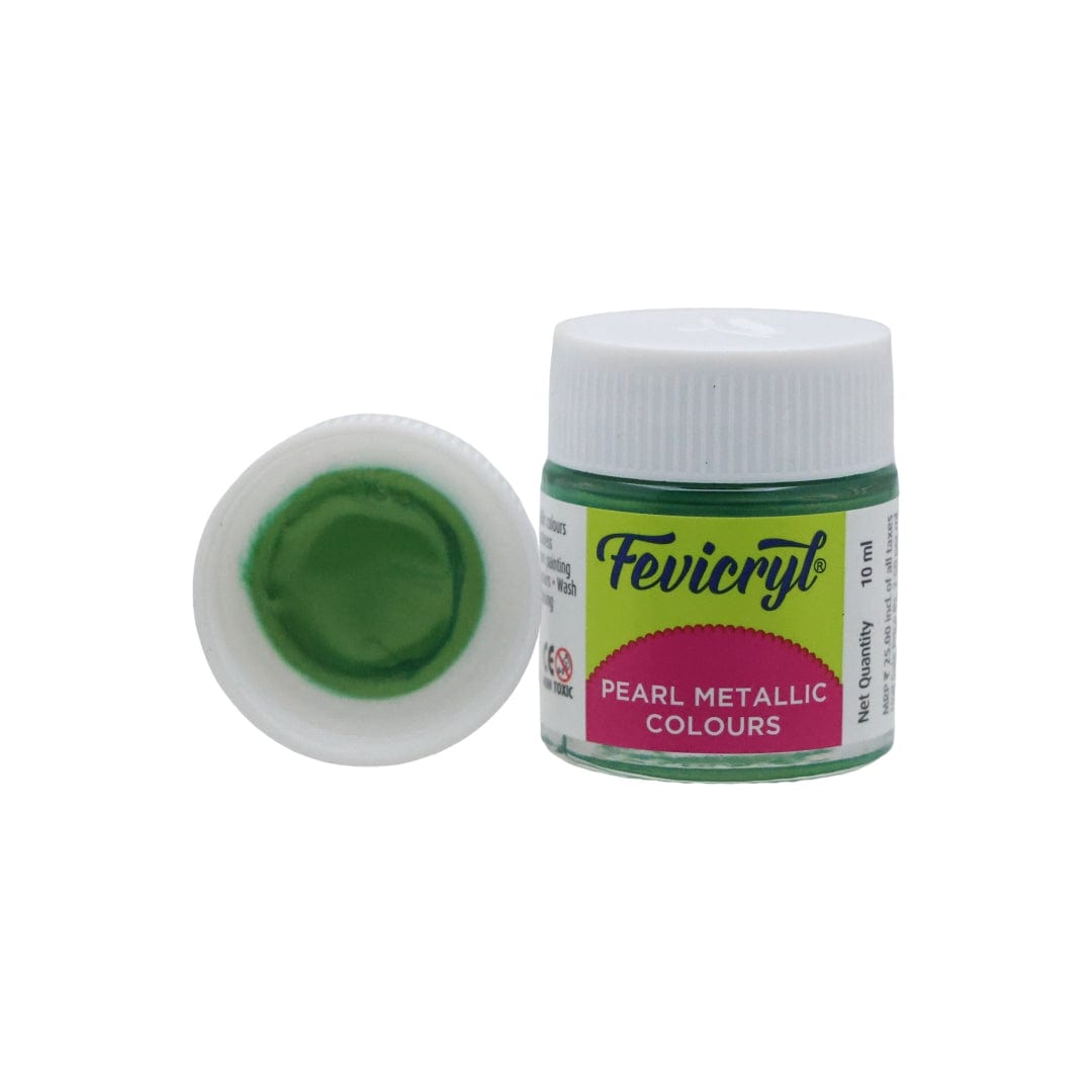 Pidilite Green Pidilite Fevicryl Acrylic Colours Pearl Metallic 10ml