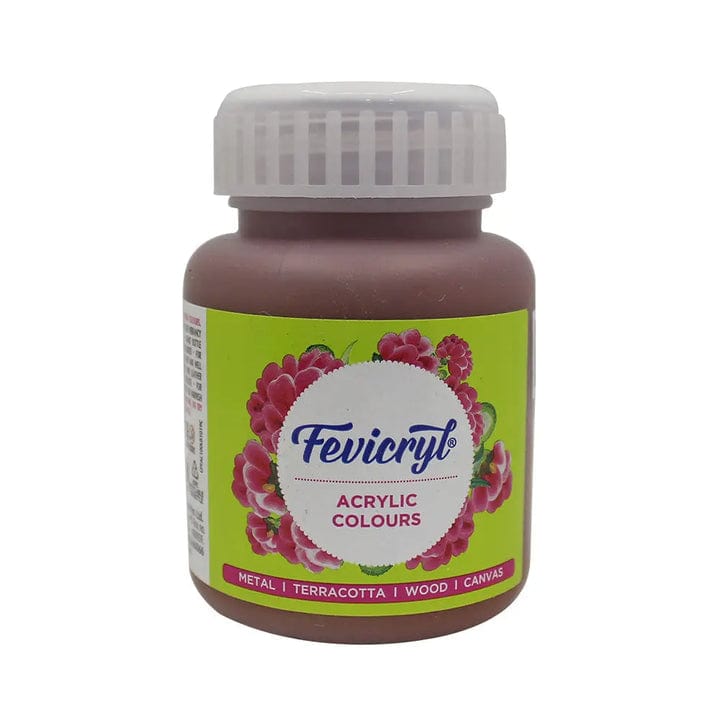 Crafteria Burnt Sienna Pidilite Fevicryl Acrylic Colours 100ml