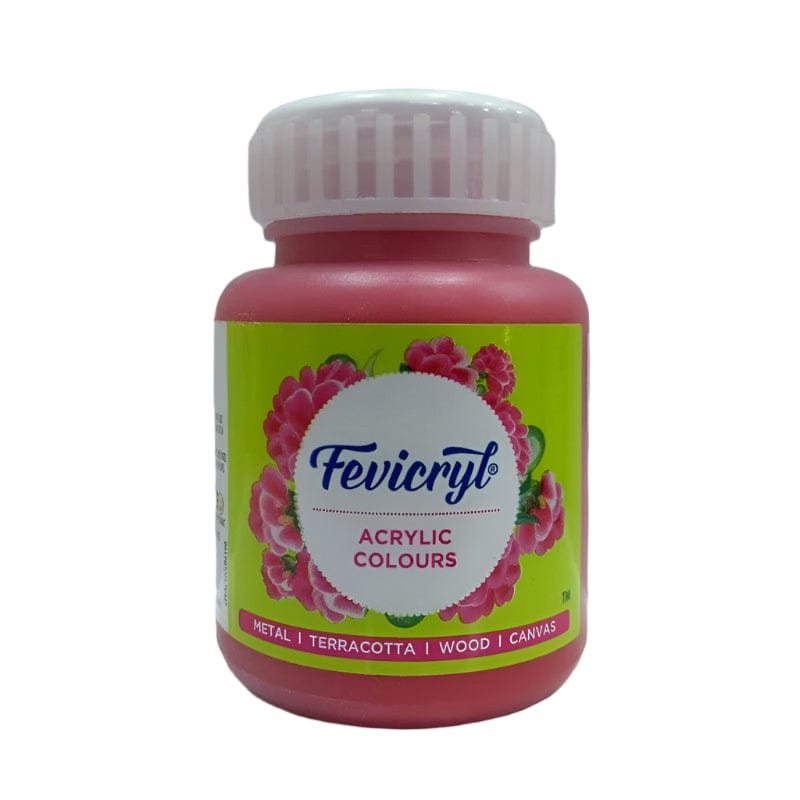 Crafteria Crimson Pidilite Fevicryl Acrylic Colours 100ml
