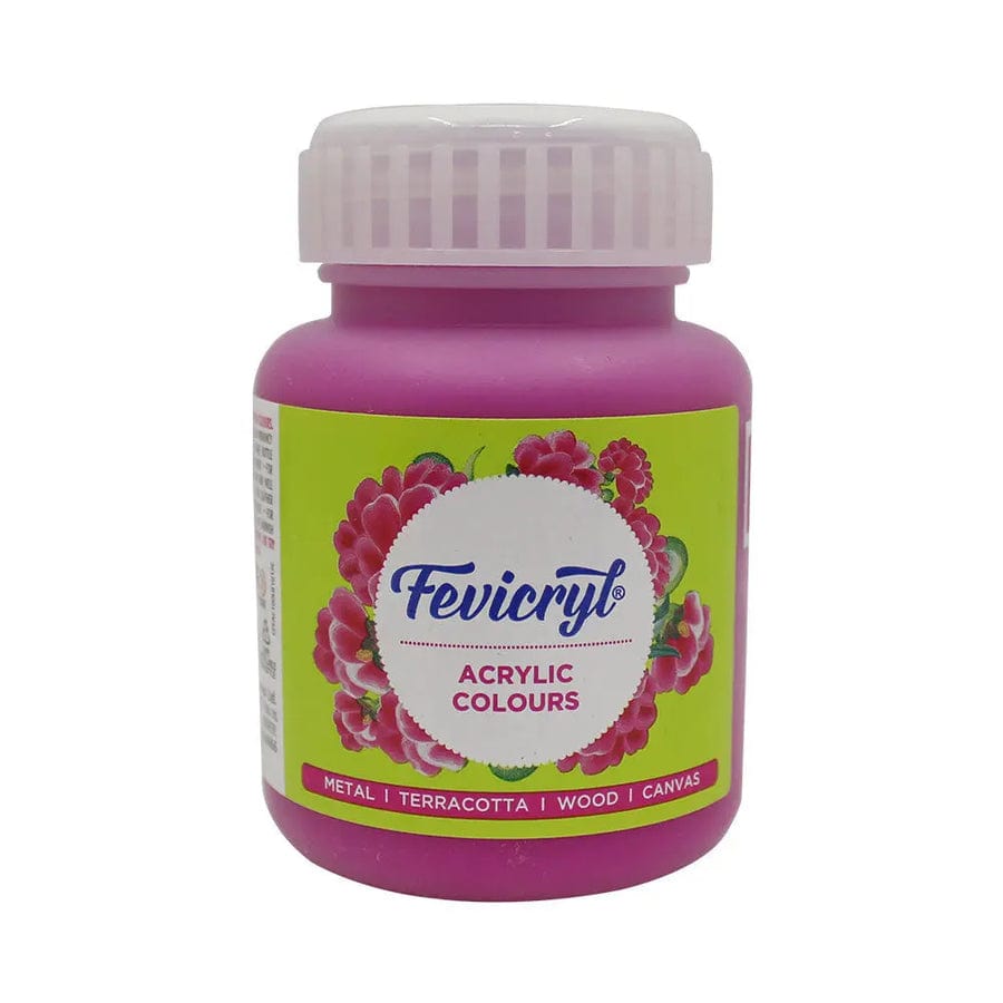 Crafteria Pink Pidilite Fevicryl Acrylic Colours 100ml