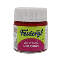 Crafteria Crimson Pidilite Fevicryl Acrylic Colours 15ml