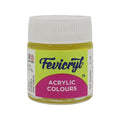 Crafteria Lemon Yellow Pidilite Fevicryl Acrylic Colours 15ml