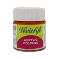 Crafteria Orange Pidilite Fevicryl Acrylic Colours 15ml