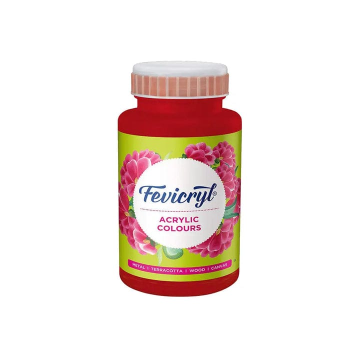 Crafteria Crimson Pidilite Fevicryl Acrylic Colours 500ml