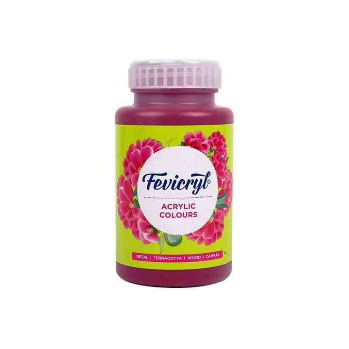 Crafteria Maroon Pidilite Fevicryl Acrylic Colours 500ml