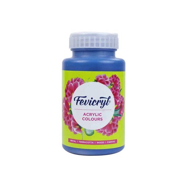 Crafteria Cerulean Blue Pidilite Fevicryl Acrylic Colours 500ml