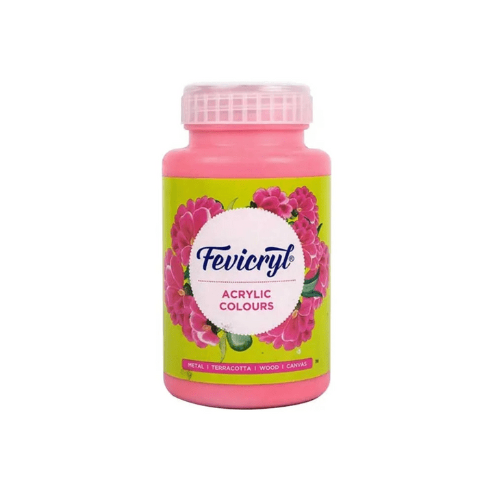 Crafteria Salmon Pink Pidilite Fevicryl Acrylic Colours 500ml