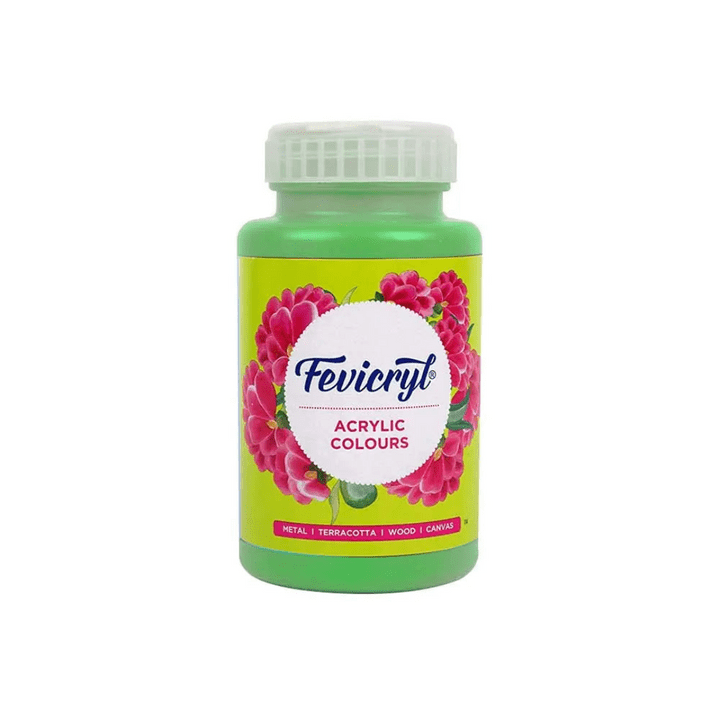 Crafteria Greenery Pidilite Fevicryl Acrylic Colours 500ml
