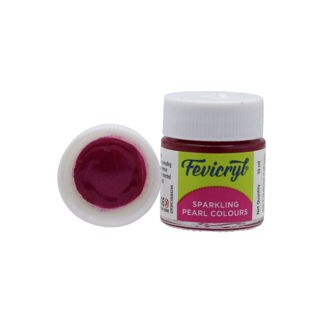 Pidilite Magenta Pidilite Fevicryl Acrylic Colours Sparkling Pearl 10ml