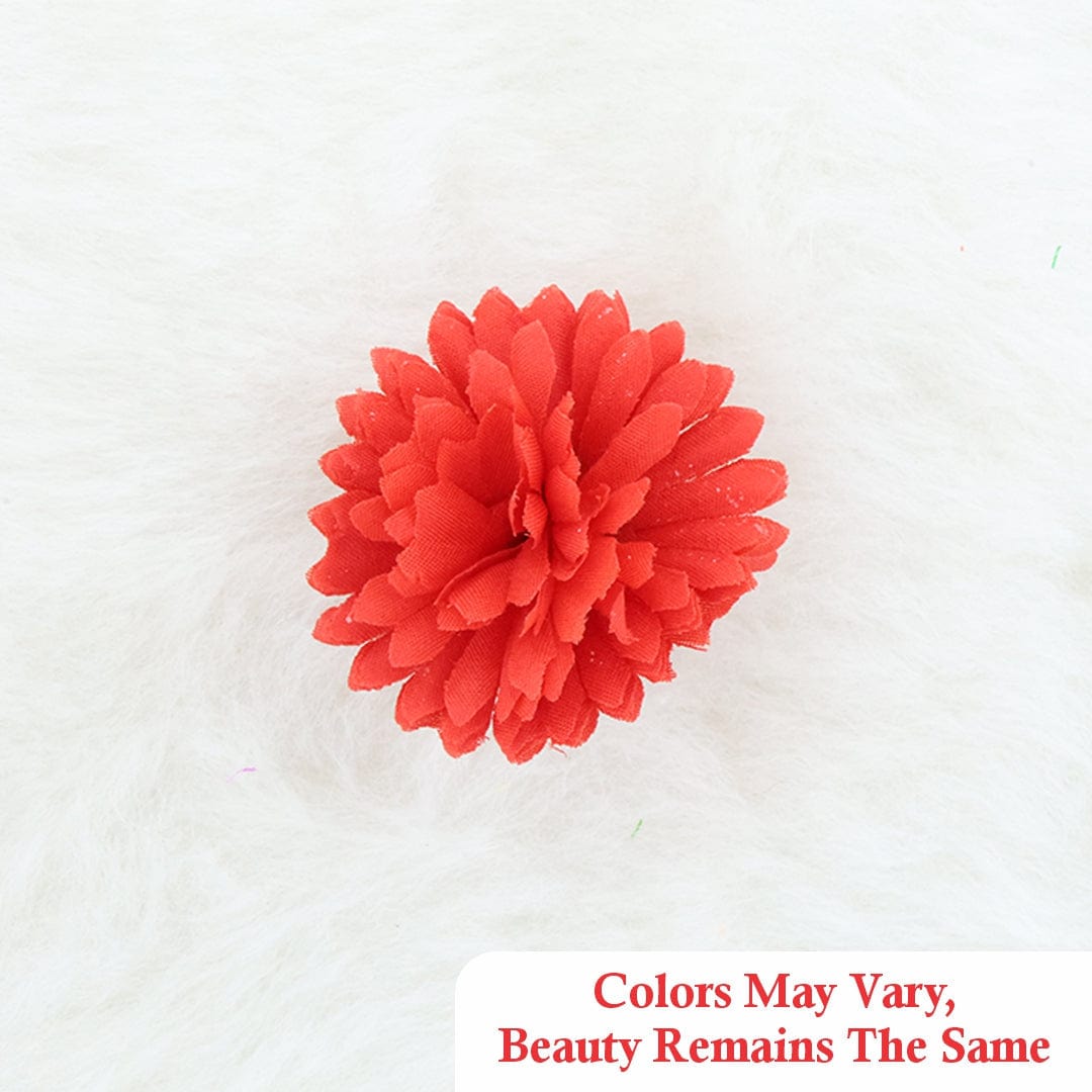 Crafteria Red Small MariGold Artificial flowers D01