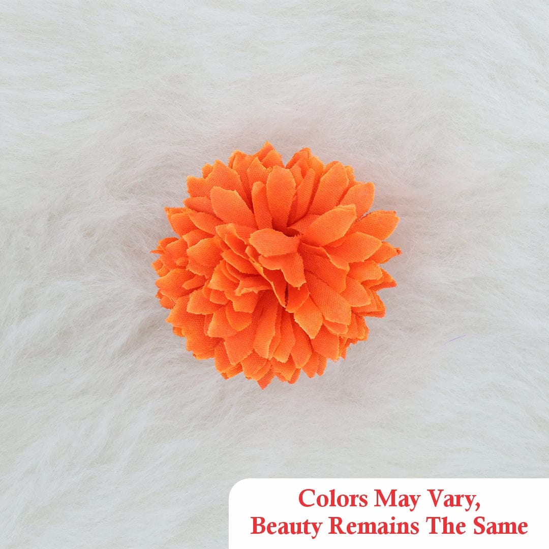 Crafteria Dark Orange Small MariGold Artificial flowers D01