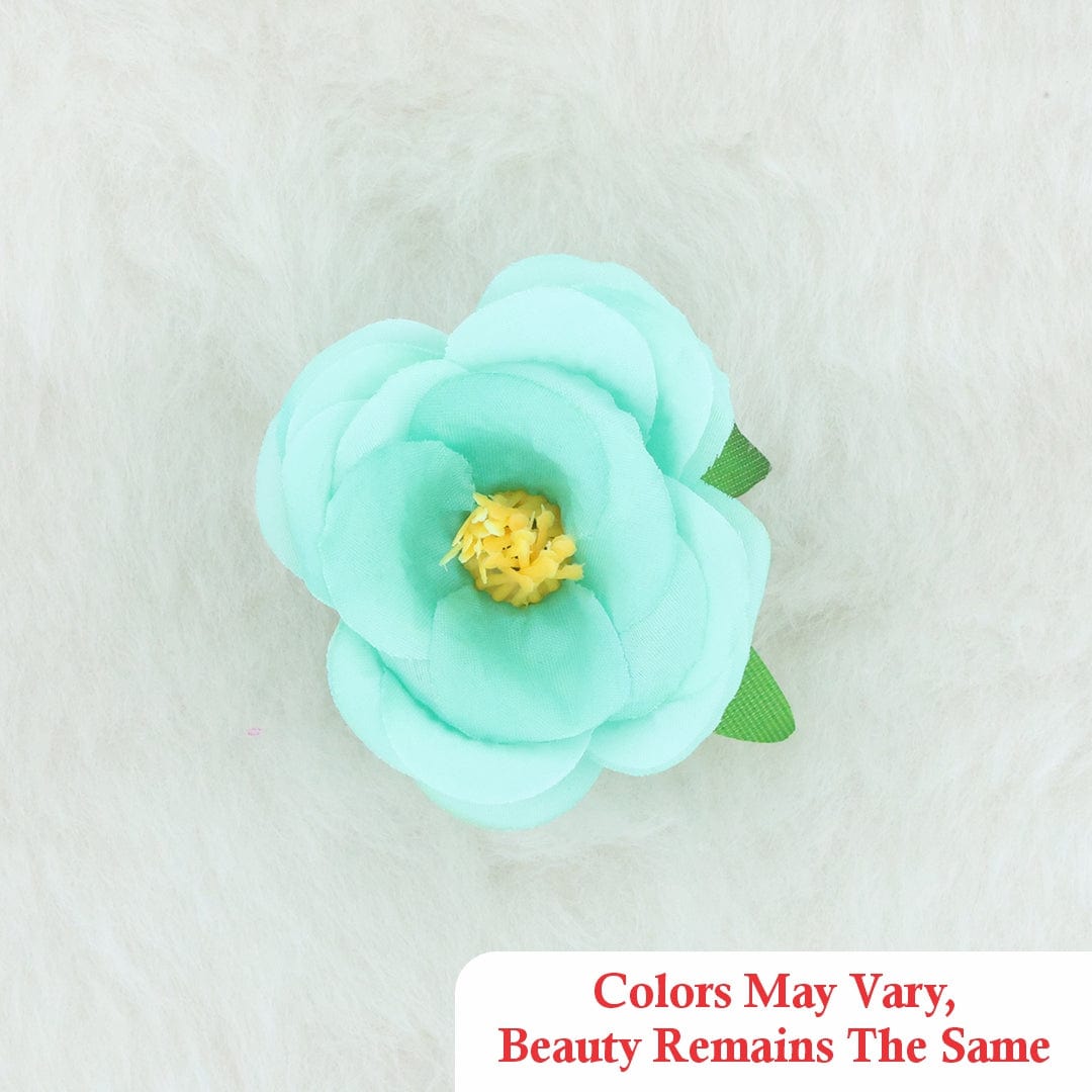 Crafteria D18 Fabric Rose Artificial flowers D02