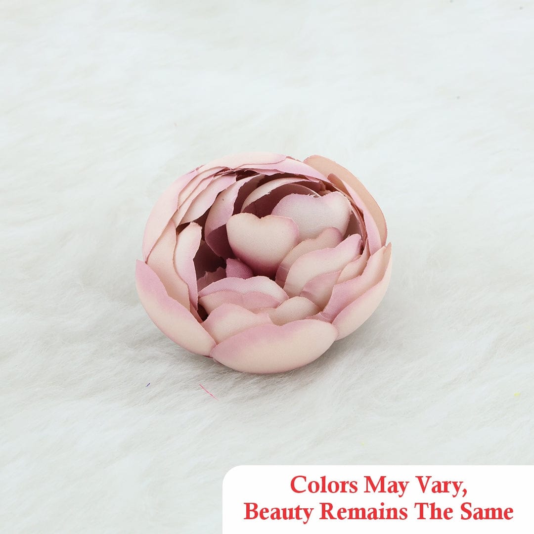 Crafteria Mauve Peach Big Peony Artificial flowers D04