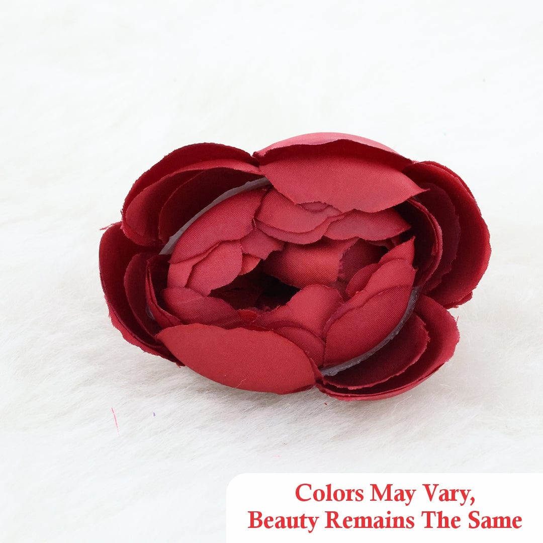Crafteria Maroon Big Peony Artificial flowers D04
