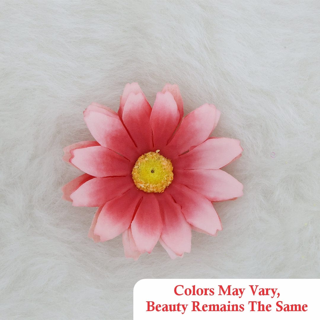 Crafteria Red Pink Sun Flower Artificial flowers D05