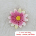Crafteria Pink Yellow Sun Flower Artificial flowers D05