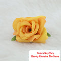 Crafteria Orange Velvet Rose Artificial flowers D06
