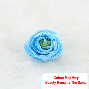 Crafteria Pastel Blue Small Peony Artificial flowers D07