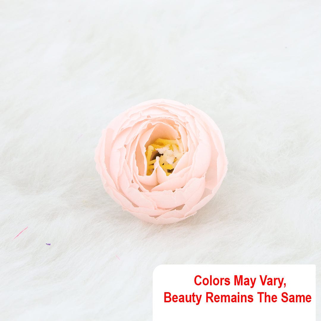 Crafteria Light Pastel Pink Small Peony Artificial flowers D07