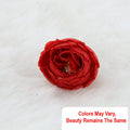 Crafteria Crimson Red Small Peony Artificial flowers D07