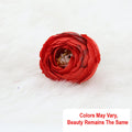 Crafteria Red Small Peony Artificial flowers D07