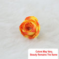Crafteria Red Yellow Small Peony Artificial flowers D07