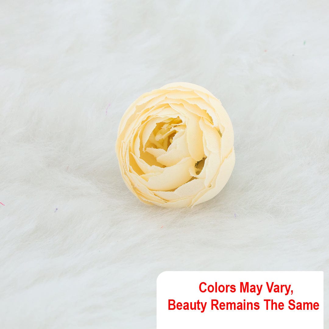 Crafteria Cream Small Peony Artificial flowers D07
