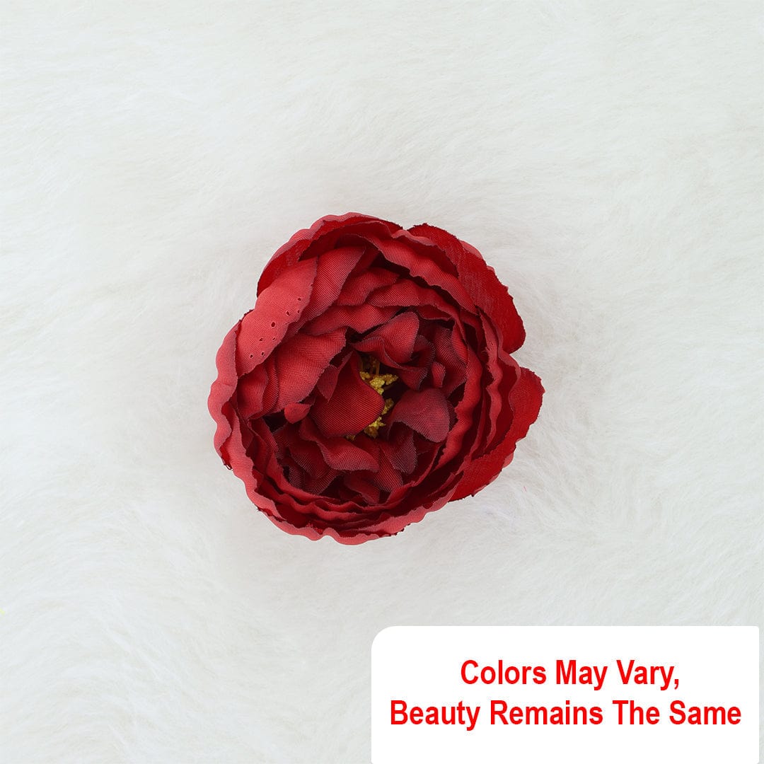 Crafteria Red Lotus-3 Artificial flowers D08