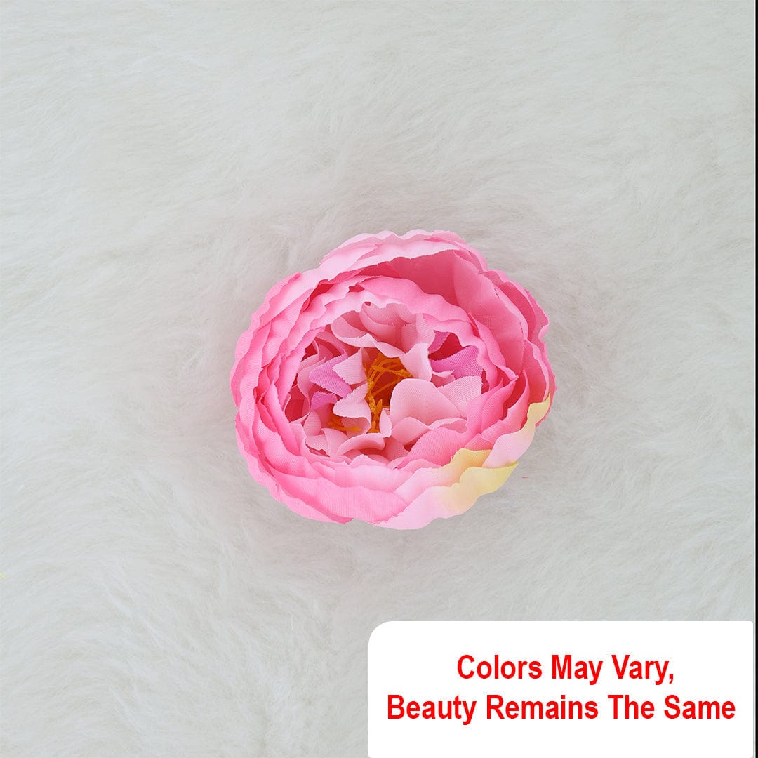 Crafteria Shaded Pink & Yellow Lotus-3 Artificial flowers D08