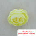 Crafteria Cream & Light Yellow Lotus-3 Artificial flowers D08