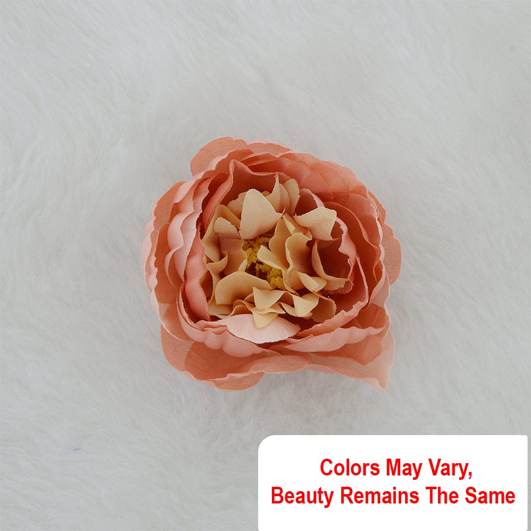 Crafteria Shaded Peach Lotus-3 Artificial flowers D08