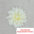 Crafteria Ivory Satin Big Artificial flowers D09