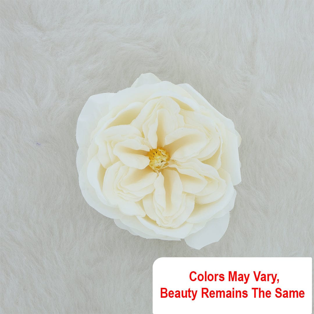 Crafteria Off White Lotus-2 Artificial flowers D10
