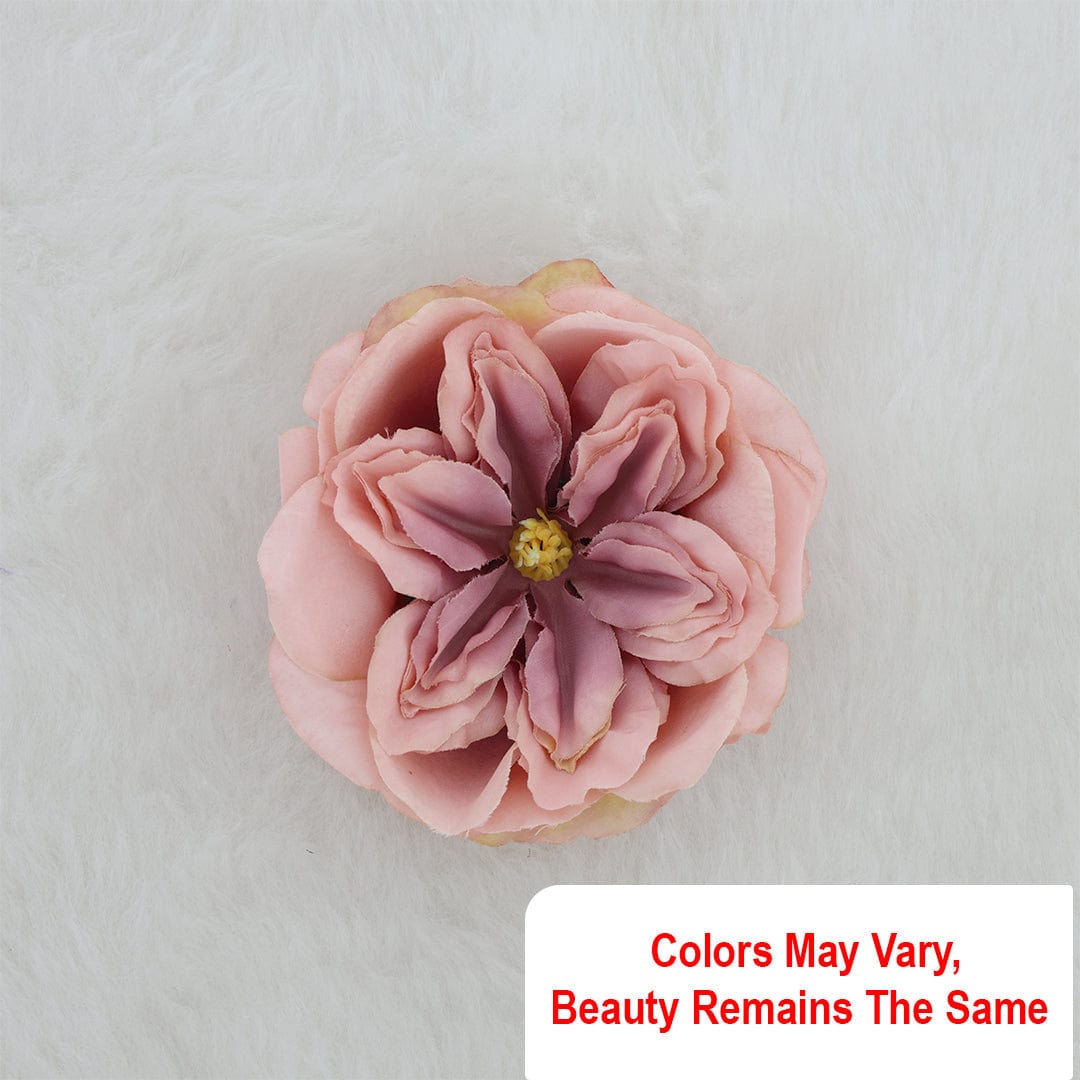 Crafteria Pinkesh Peach Lotus-2 Artificial flowers D10